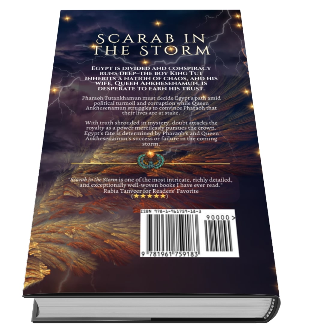 Scarab in the Storm (The Lost Pharaoh Chronicles, Book III)