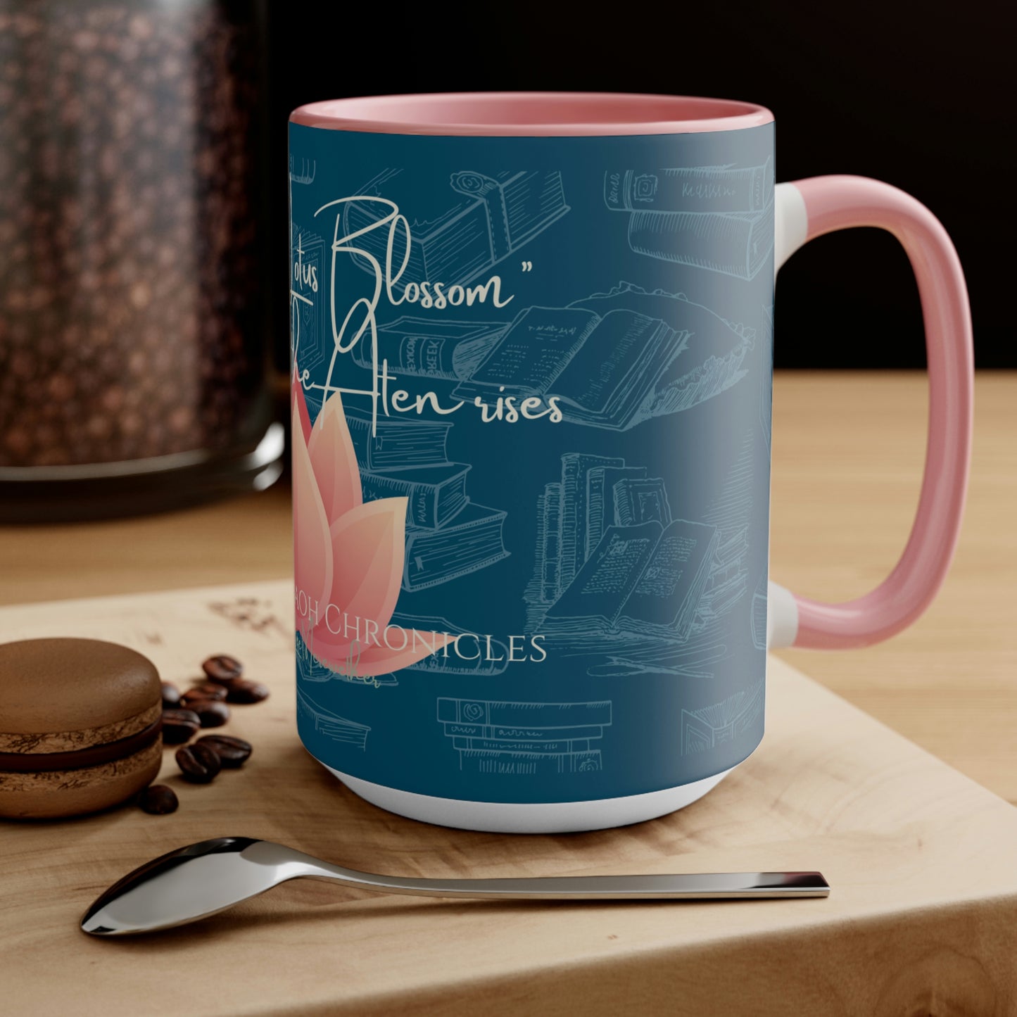 "Yes, My Lotus Blossom Drink Before the Aten Rises" Accent Mug