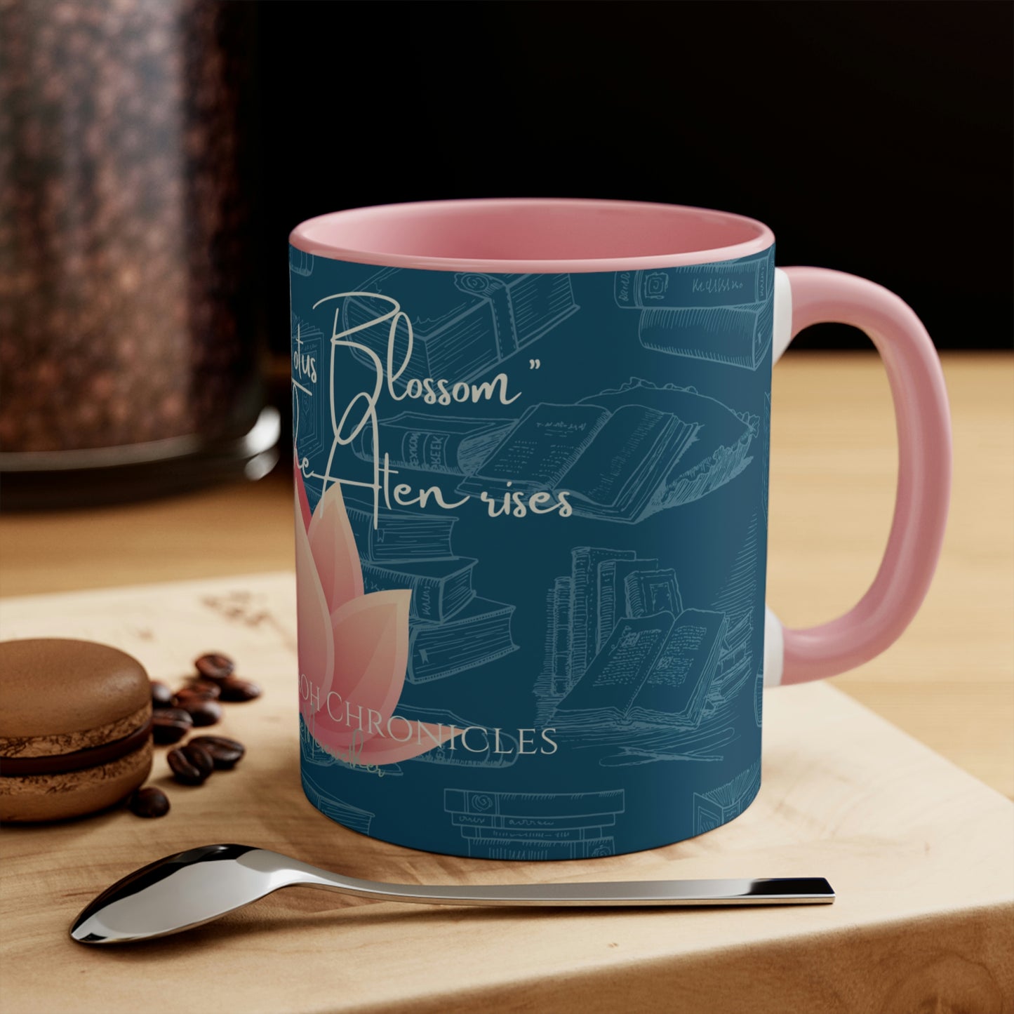 "Yes, My Lotus Blossom Drink Before the Aten Rises" Accent Mug