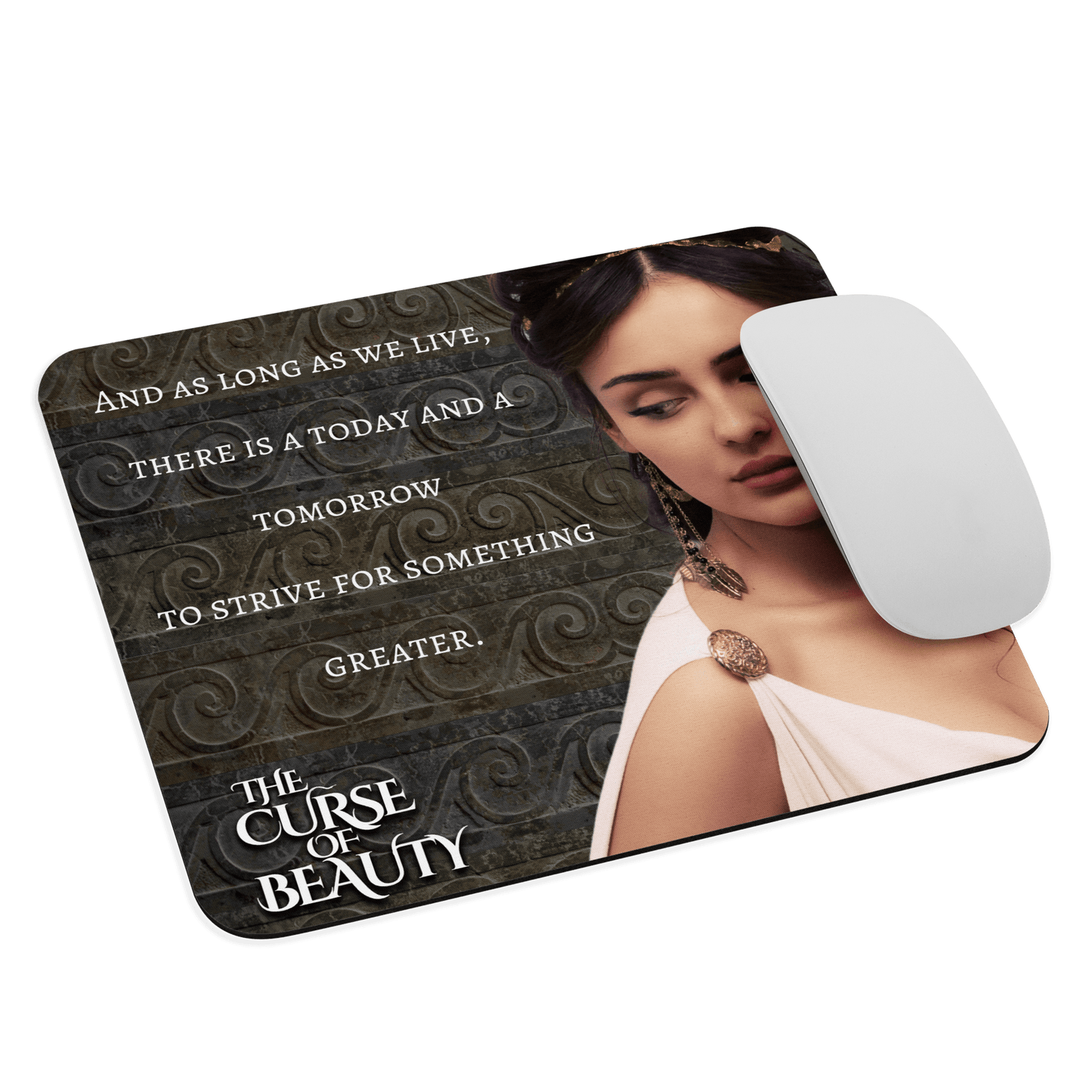 The Curse of Beauty Mouse pad