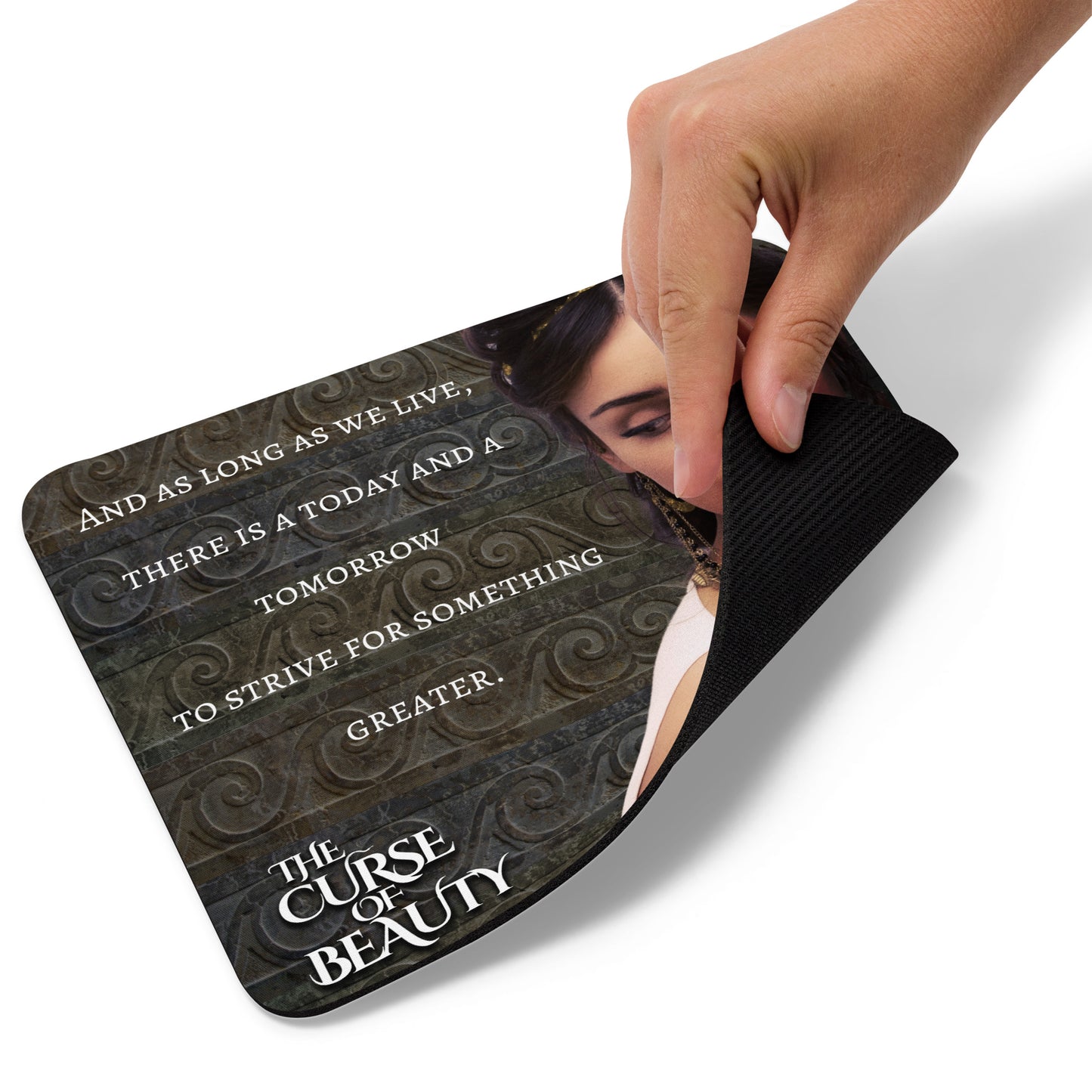 The Curse of Beauty Mouse pad