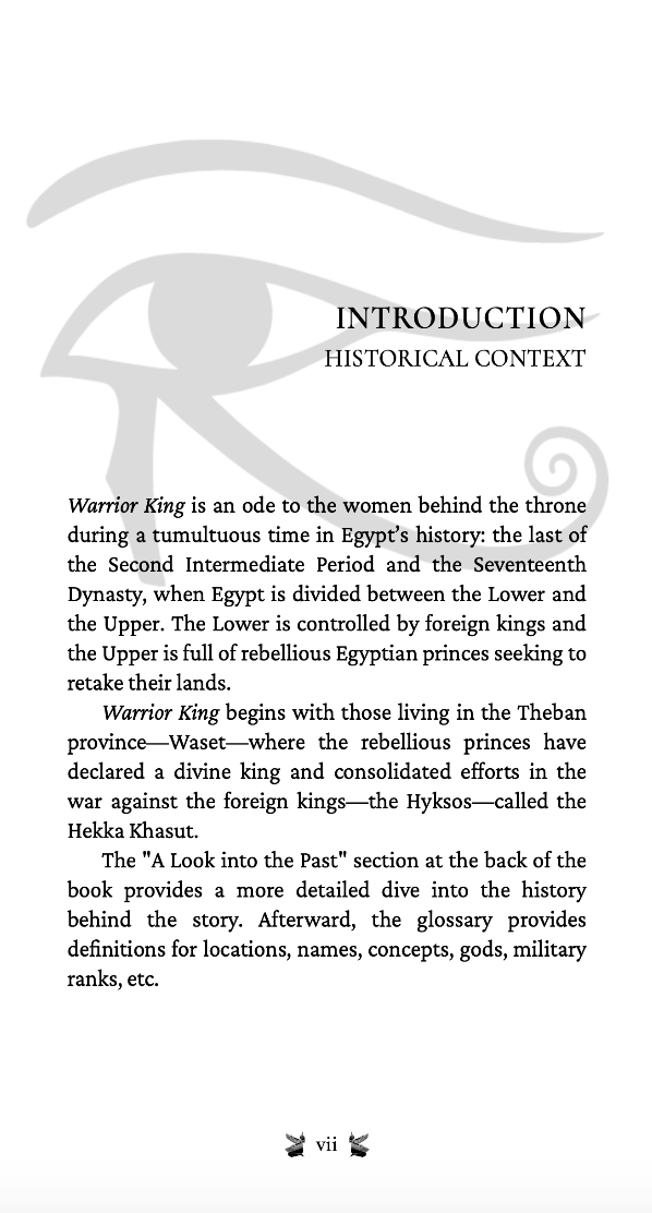 Warrior King (Egypt's Golden Age Chronicles, Book I)