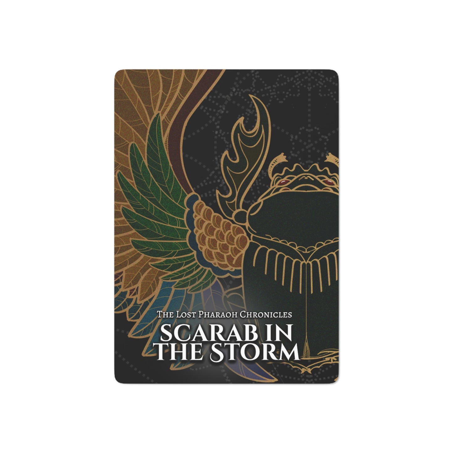 Scarab in the Storm Playing Cards